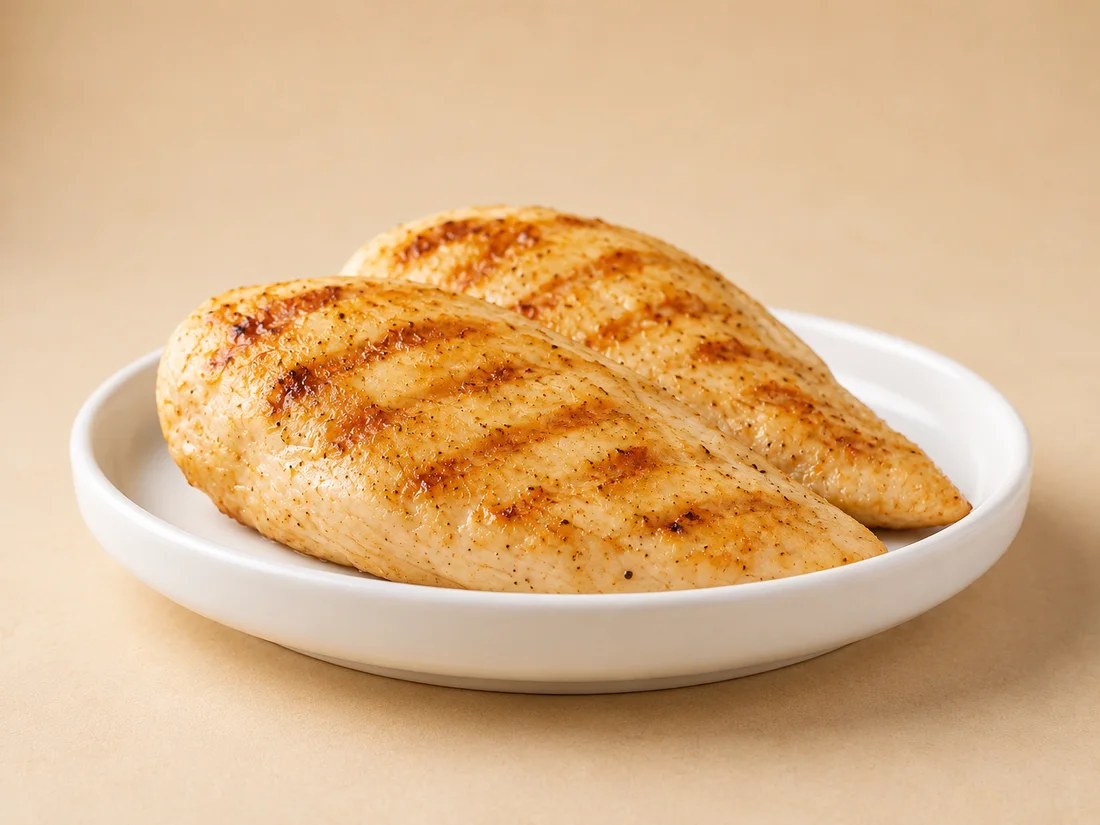 Frango grelhado da Flaec Refeições